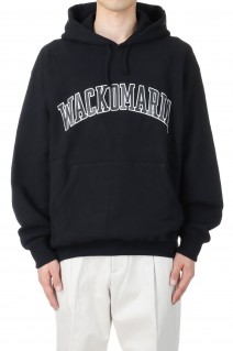 MIDDLE WEIGHT PULLOVER HOODED SWEAT SHIRT ( TYPE-1 )/BLACK(24SS-WMC-SS12)