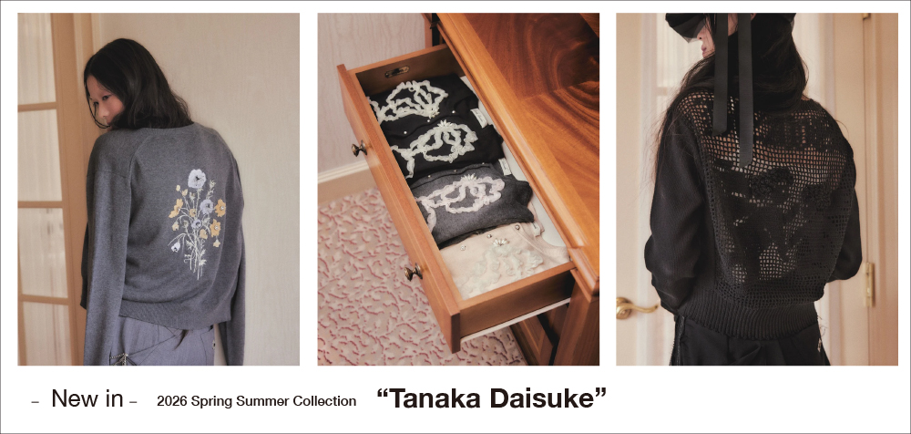 Tanaka Daisuke 2026SS Collection