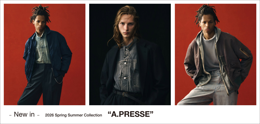 A.PRESSE 2026SS Collection