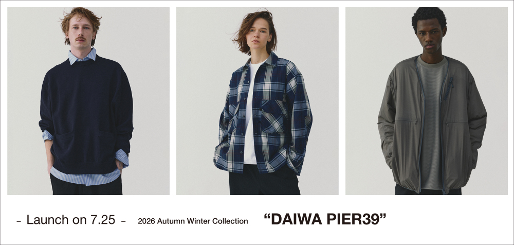 DAIWA PIER39 26AW Collection 1st Delivery