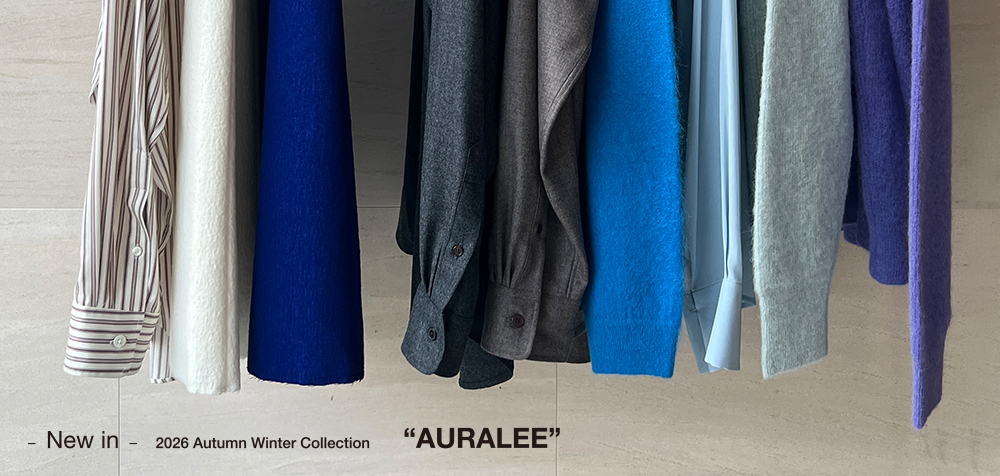 AURALEE 2026AW Collection