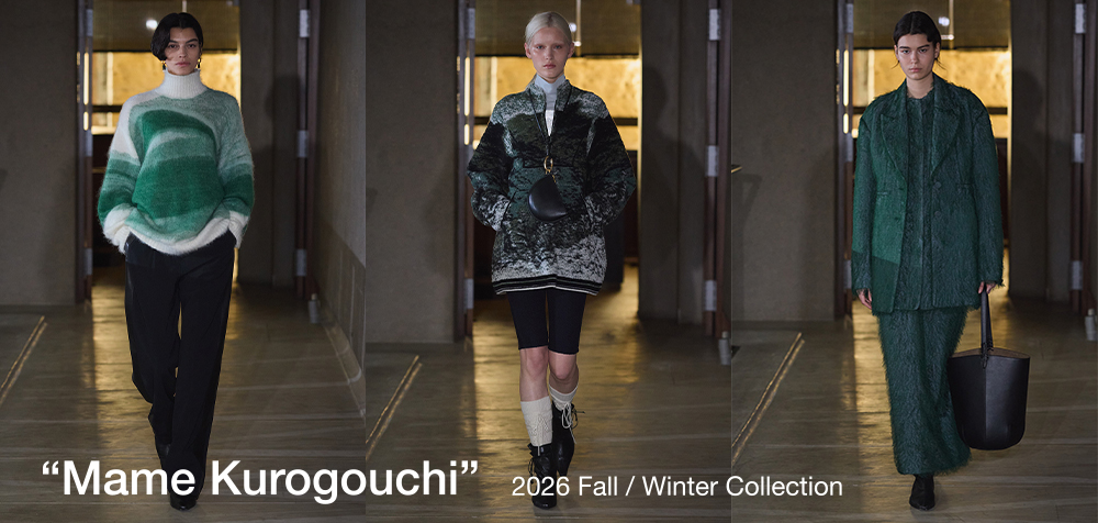 Mame Kurogouchi 2026AW Collection