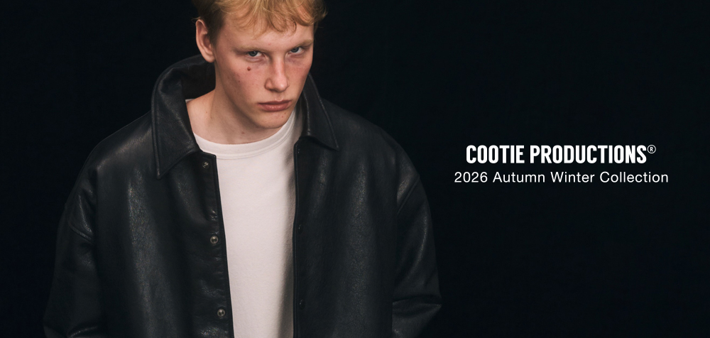 COOTIE PRODUCTIONS 26AW New In