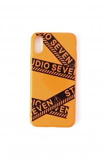 Caution iPhone Case X,XS/ORANGE(70864134)