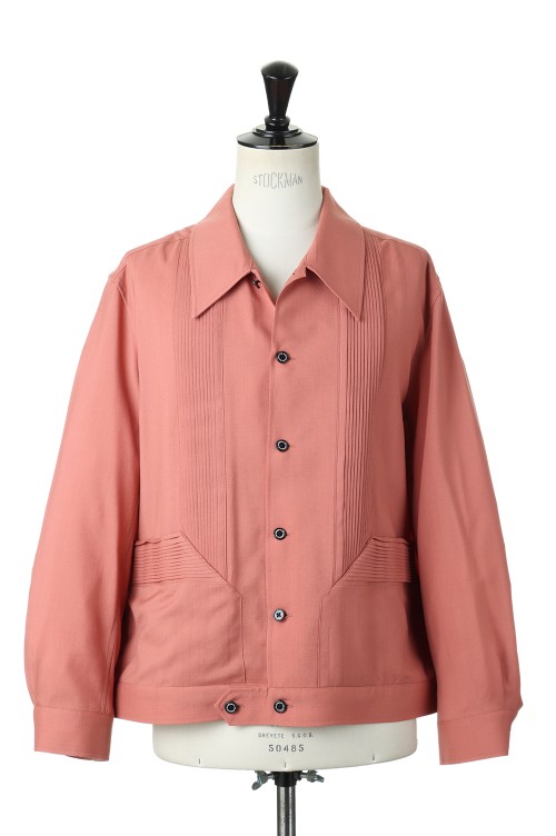 Summer Cuba Shirt Jacket -PINK BEIGE- (20SS J-6) | セレクト ...