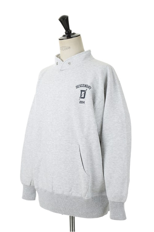 ROO STAND COLLAR SWEATSHIRT (201ATDS-CSM30) | セレクトショップ