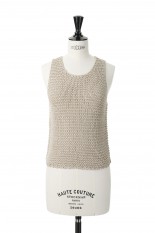 Mesh Knit Tanktop -NATURAL (12010519)