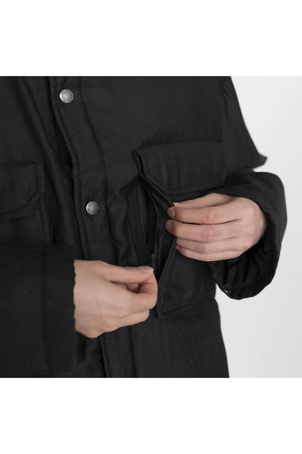 Moleskin Insulation C.P.O Jacket - Black (NY2060N) | セレクト