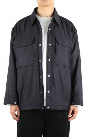 Moleskin Insulation C.P.O Jacket - Black (NY2060N) | セレクト