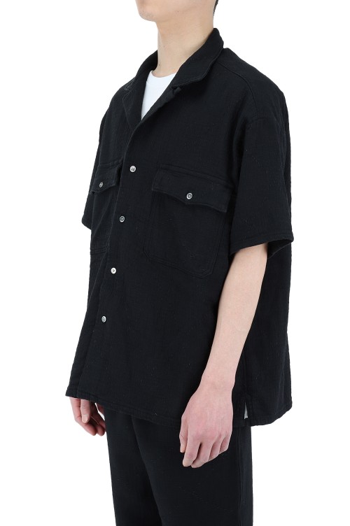 SASHIKO STRETCH KEROUAC SHIRT (PC-055-1531) | セレクトショップ