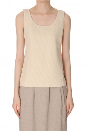 RIMINI TANK TOP -Beige (TNH21100-15)