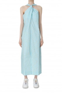 Printed Cotton Poplin Dress (F5908)