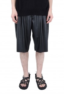 LEATHER HALF PANTS(2211-PT50-011)
