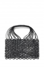 TOTE S -BLACK(TWISTED LEATHER)(TL01)
