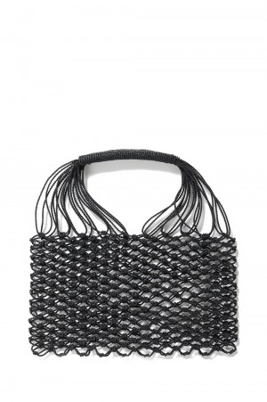 TOTE S -BLACK(TWISTED LEATHER)(TL01)