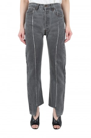 Upcycling DENIM -BLACK Ssize-1(SR-21SS-26)