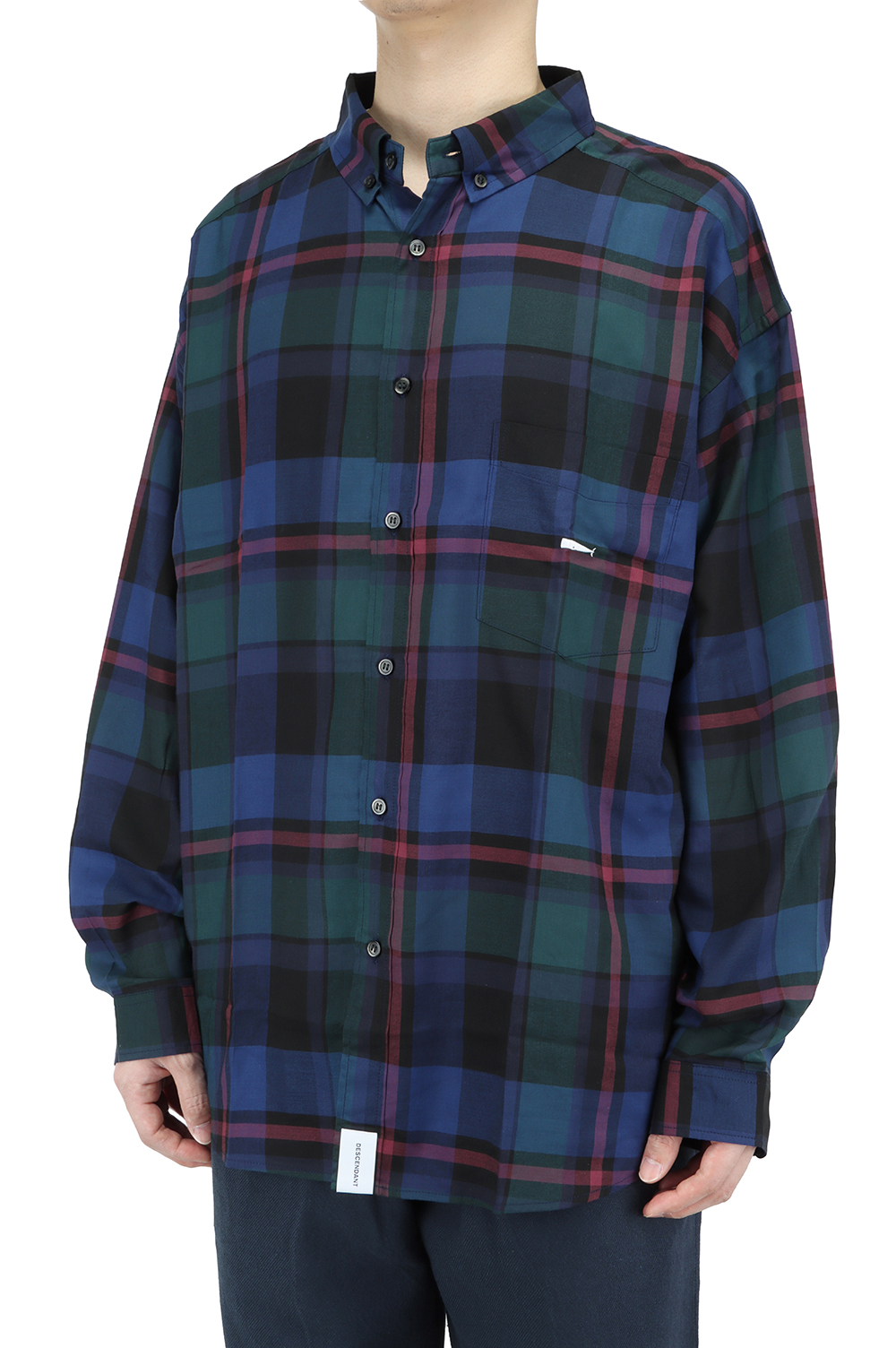 HYANNIS B.D LS SHIRT FULL SIZE - NAVY (211BRDS-SHM01) |  セレクトショップ｜DeepInsideinc.com Store