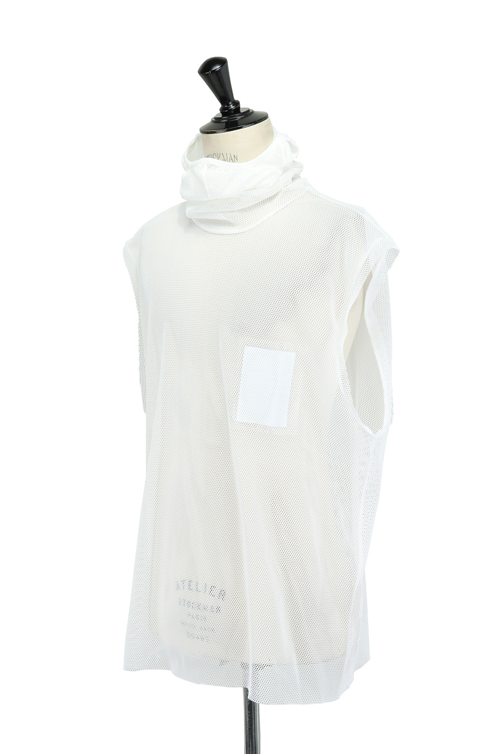 Not turtleneck sleeveless tee -WHITE- (sc.0018SS21) | セレクト