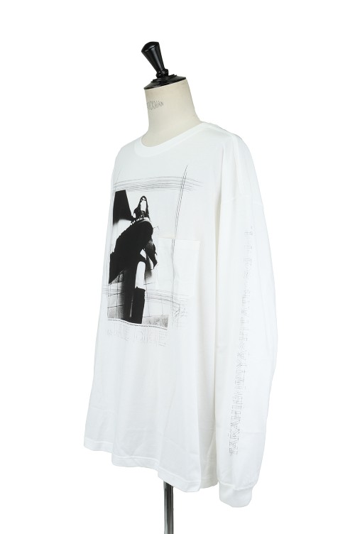 Jane doe's portrait.2(oversized l/s tee) -WHITE- (sc.0482SS21