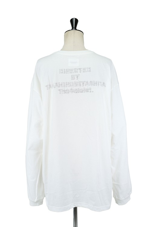 Jane doe's portrait.2(oversized l/s tee) -WHITE- (sc.0482SS21