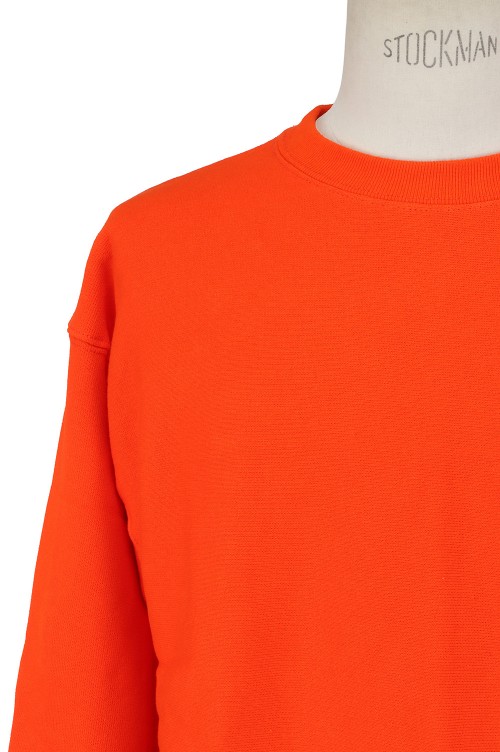 CROSS-KNIT / CREW NECK - ORANGE (#234) | セレクトショップ