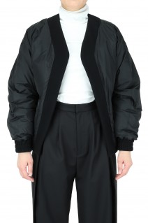 Rounded down jacket -Black (016-021-WC10)
