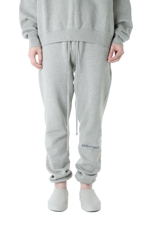 SWEAT PANT / HEATHER OATMEAL（130SU 212061F - DARK HEATHER OATMEAL