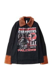 Organdy Collar T Long  -BROWN M-size-2  (SR-21AW-29)