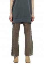 Patchwork Lace Leggins -GRAY BEIGE(12120709)