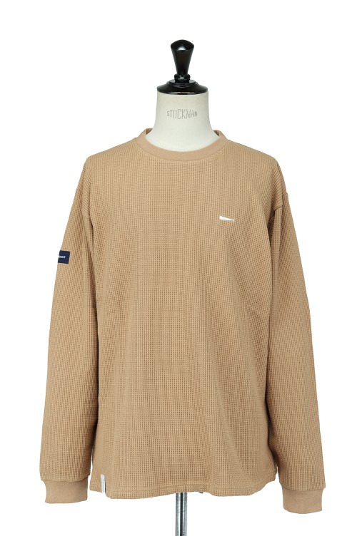 GAUFRE WAFFLE LS - BEIGE (212ATDS-CSM36) | セレクトショップ