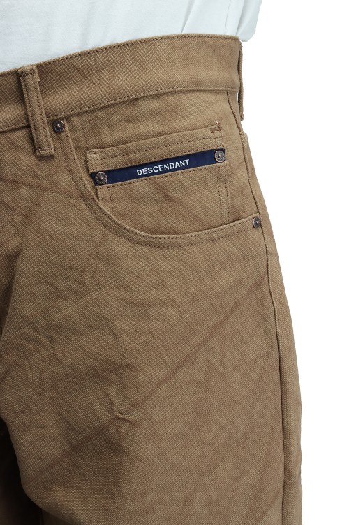 1995 CANVAS TROUSERS - BROWN (212BRDS-PTM03) | セレクトショップ｜DeepInsideinc.com  Store