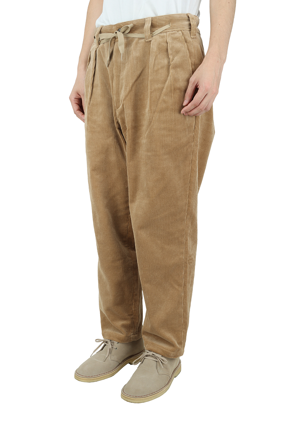 DC-3 CORDUROY TROUSERS - BEIGE (212BRDS-PTM04) | セレクトショップ｜DeepInsideinc.com  Store