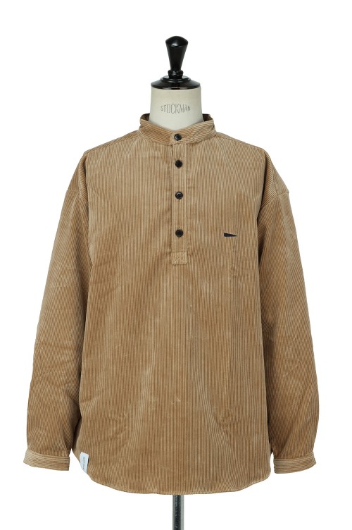 TETTY CORDUROY LS SHIRT - BEIGE (212BRDS-SHM06) | セレクトショップ ...