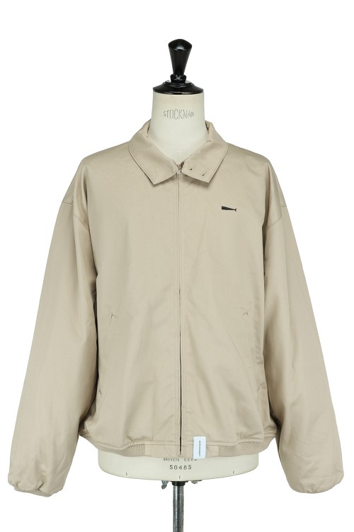 SOCS HARRINGTON JACKET - BEIGE (212WVDS-JKM03) | セレクトショップ｜DeepInsideinc.com  Store