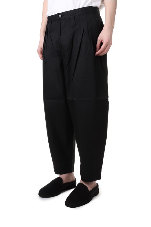 GABARDINE BEBOP PANTS / BLACK (PC-027-1819) | セレクトショップ