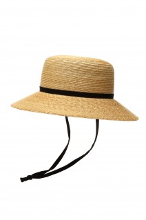 5mm WHEAT BRAID FARMER HAT - NATURAL (NO.20793)