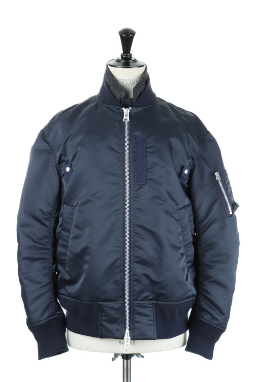 Sacai MA-1 Hybrid Jacket SCM-050 | daspi.ro