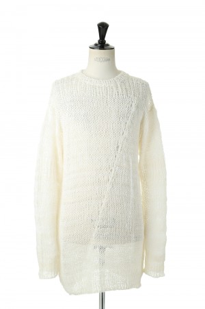 UPCYCLE WINDER YARN PULLOVER(22SS42KN63)