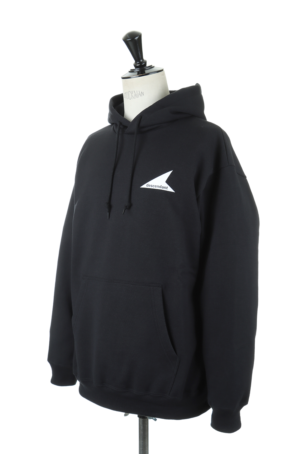 SPOT ITEM】CETUS HOODED SWEATSHIRT - BLACK (212ATDS-CSM06S