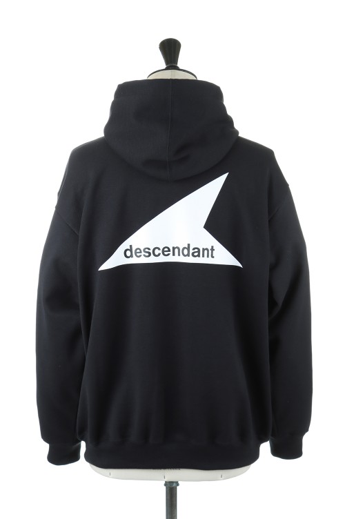 SPOT ITEM】CETUS HOODED SWEATSHIRT - BLACK (212ATDS-CSM06S