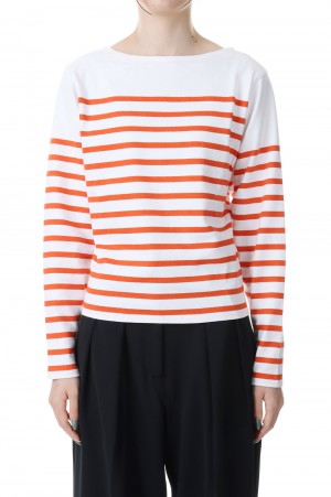 Short basque shirt -ORANGE(PS22-CS04)