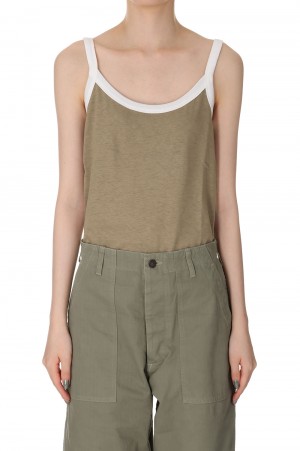 MONARCH CAMISOLE -Brown (TNH22100-05)