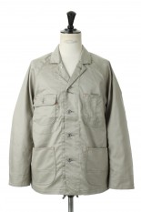 HERRINGBONE COVERALLS-KHAKI-(22SSJK04)