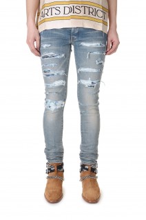 TIE DYE BANDANA THRASHER JEAN(SS22MDS006-408)
