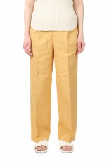 Ginghamcheck Rough Pants -YELLOW (12210708)