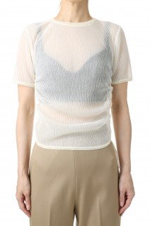 Pleats Sheer Knit -IVORY (018-022-KT27)