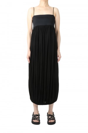 Ballon dress -BLACK (018-022-CD07)