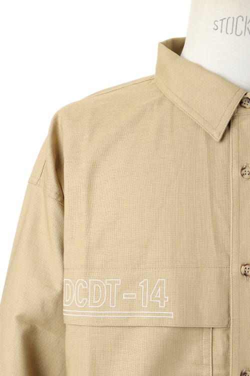 PANAMA FISHING LS SHIRT - BEIGE (221BRDS-SHM04) | セレクトショップ