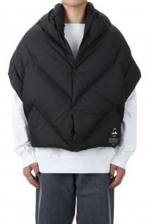 LIGHT DOWN HALF BLANKET - BLACK (YU09003)