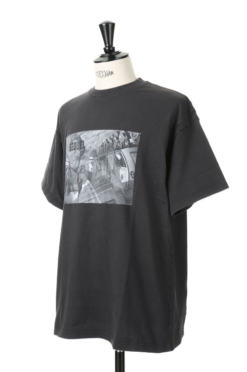 シークエルSQ-22SS-ST-04 T-SHIRT VINTAGE BLACK | hartwellspremium.com